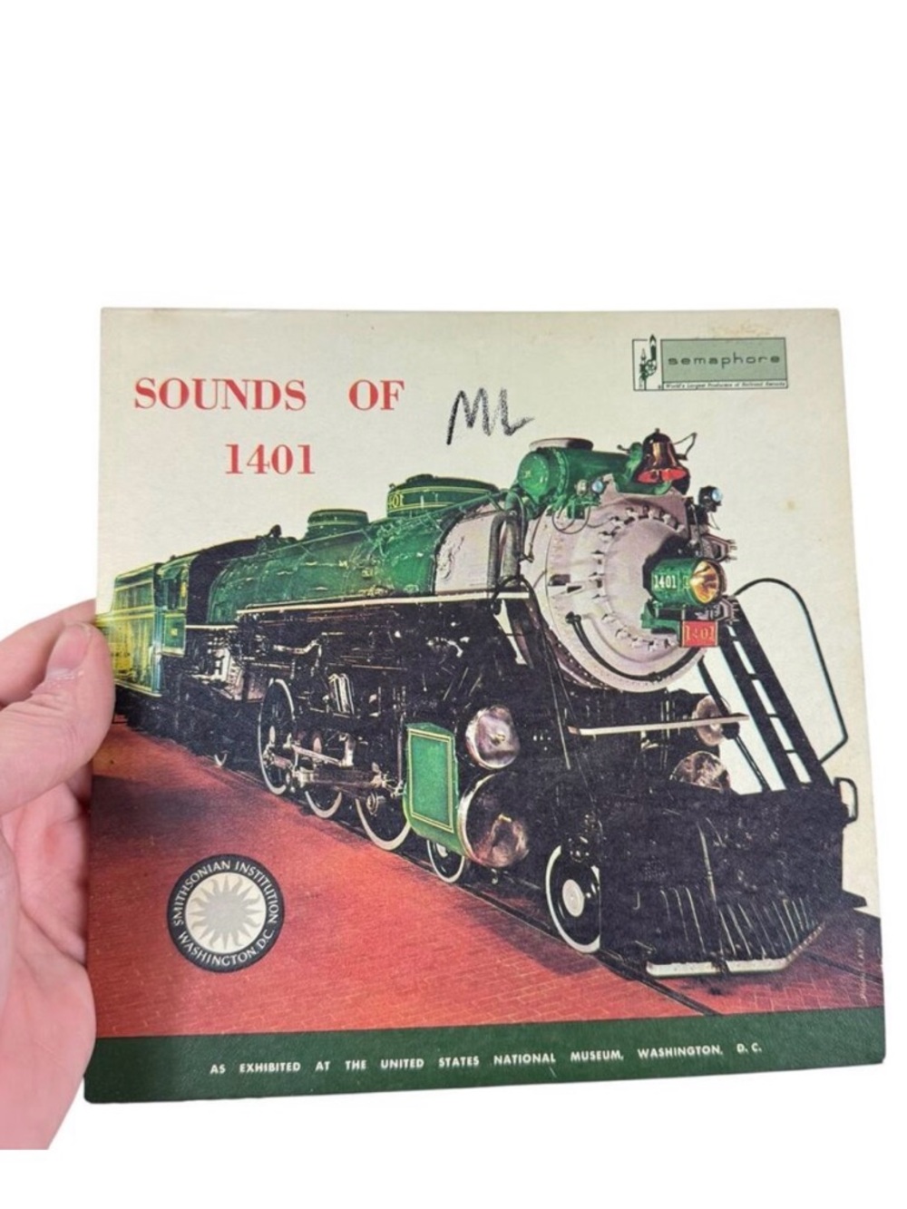 Vintage Smithsonian Institute 1960s Sounds of 1401‎ Vinyl Record